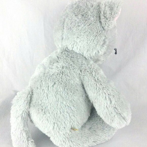 Build-A-Bear Workshop Gray Cat Plush Toy 16 in Soft Stuffed Animal Retired - Picture 4 of 6